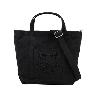 Maison Kitsune男女同款经典logo刺绣手提包男女2026年新款XY