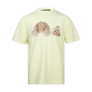 Palm Angels/棕榈天使断头熊logo全棉短袖T恤男士春夏XY推选