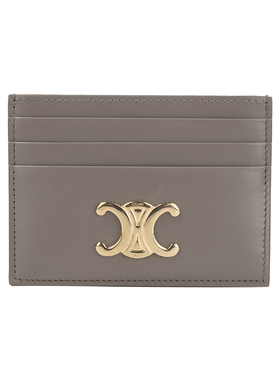 CELINE赛琳女Triomphe休闲标志亮面小牛皮卡包女士2026年新款XY