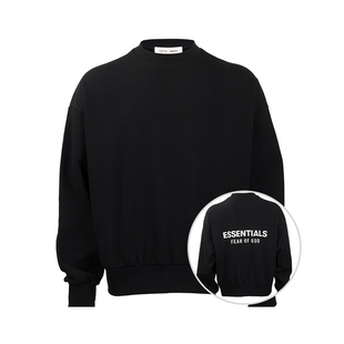 2025秋冬新款 ESSENTIALS GOD男logo印花加绒卫衣男士 FEAR