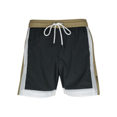 2026新款 Hugo 撞色松紧腰平角沙滩短裤 男士 Boss雨果 博斯男经典