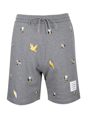 Thom Browne汤姆布朗男经典卡通印花短裤男士春夏XY促销