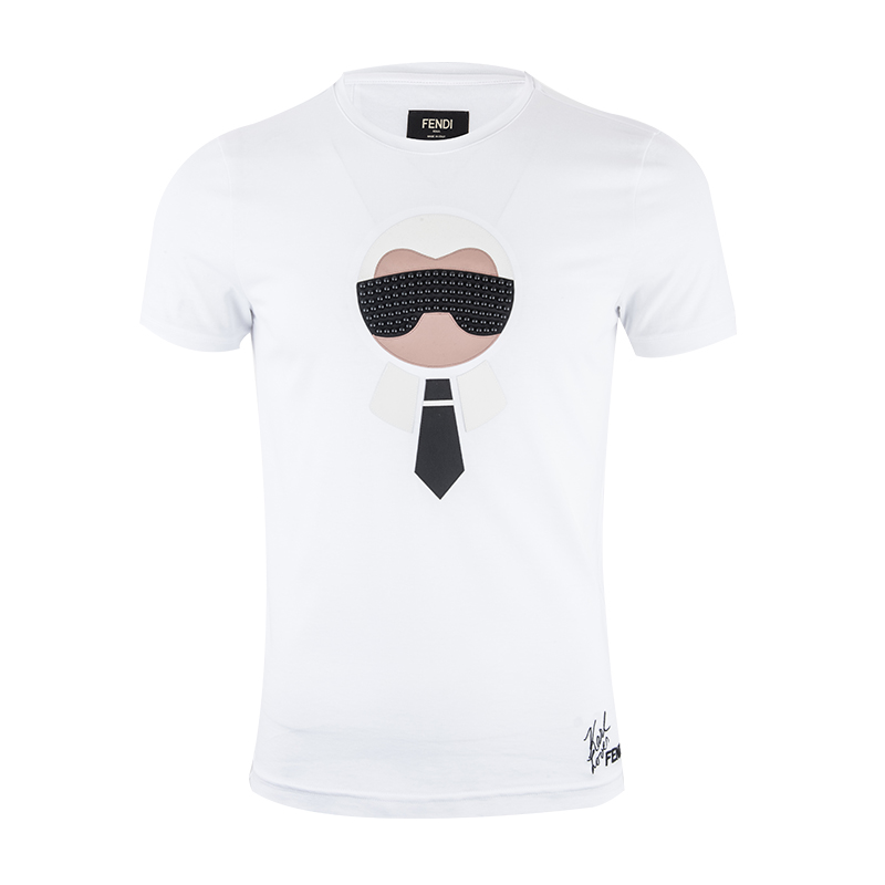FENDI·ÒµÏFDFY068209KÄÐʿʱÉÐÈ«ÃÞ¶ÌÐäTÐô18Äê´ºÏÄпî