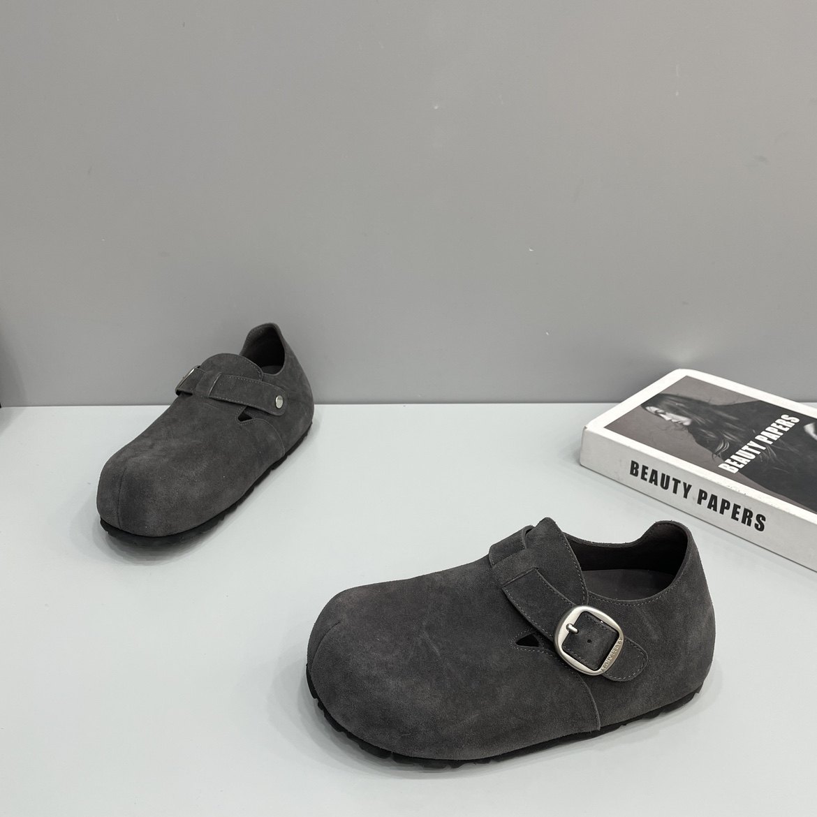 2026春季新款全包勃肯鞋女平底一脚蹬女鞋子单鞋豆豆鞋丑萌博肯鞋,女鞋,棉鞋,淘宝优惠券,粉丝福利购,淘宝优惠卷