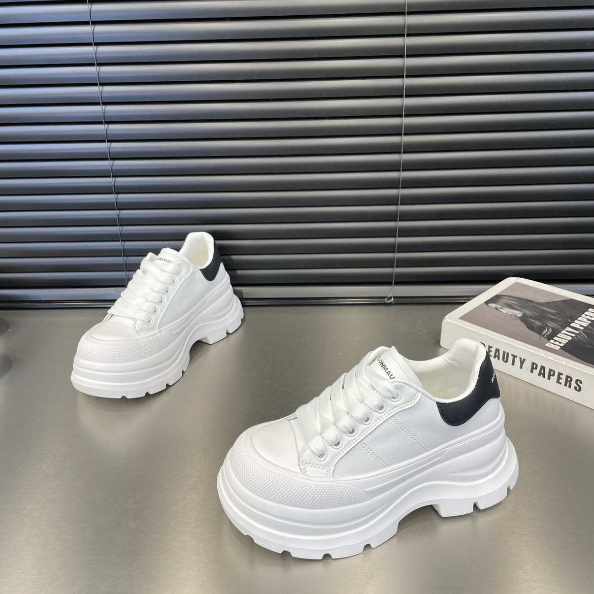 2026春季新款厚底小白鞋配裙子小个子增高松糕鞋轻便休闲运动板鞋,女鞋,棉鞋,淘宝优惠券,粉丝福利购,淘宝优惠卷