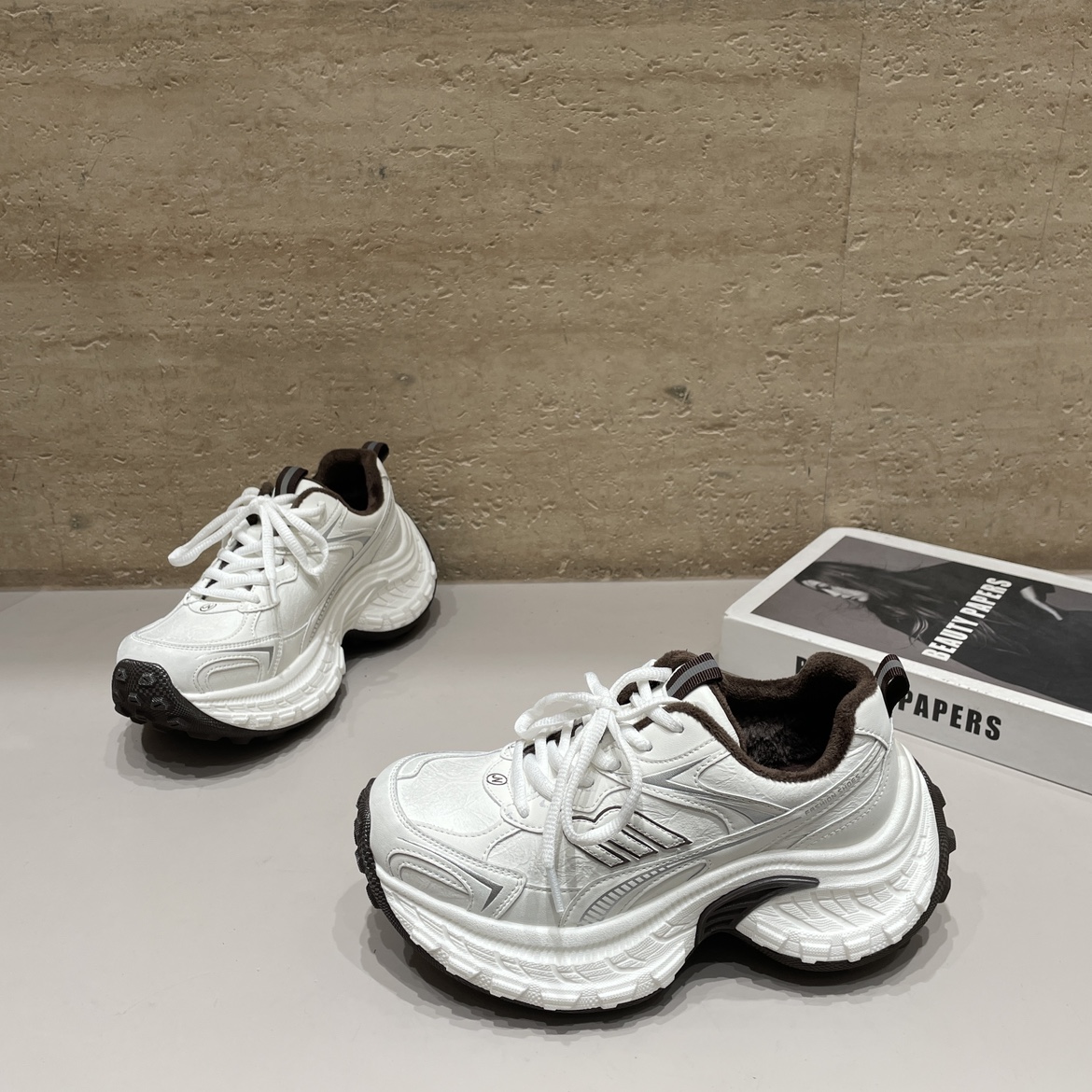 新款厚底增高小个子7CM老爹鞋