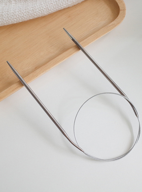 编织工具65CM三燕环形针不锈钢圈针