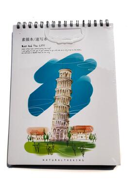 添香16K 素描本A4绘画本空白涂鸦本草稿簿竖式 288*215MM 45张