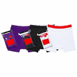 Boxer 内裤 Briefs大码 平角裤 sup长款 宽松四角裤 男女情侣纯棉美版