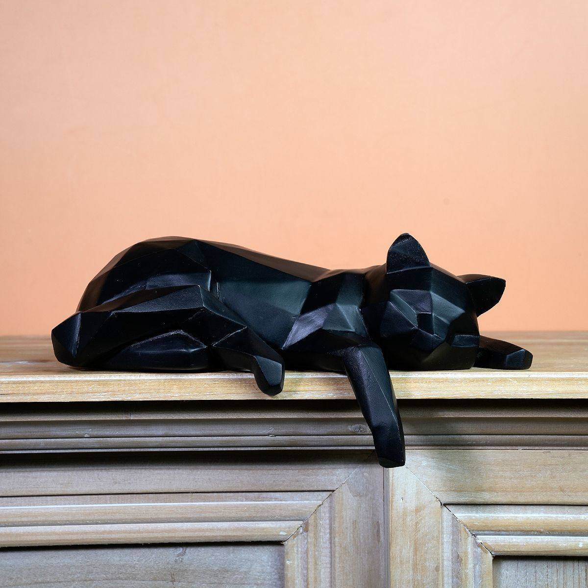 几何猫家居摆件欧式简约客厅书架玄关橱窗创意装饰办公桌装饰猫,家居饰品,装饰摆件,淘宝优惠券,粉丝福利购,淘宝优惠卷