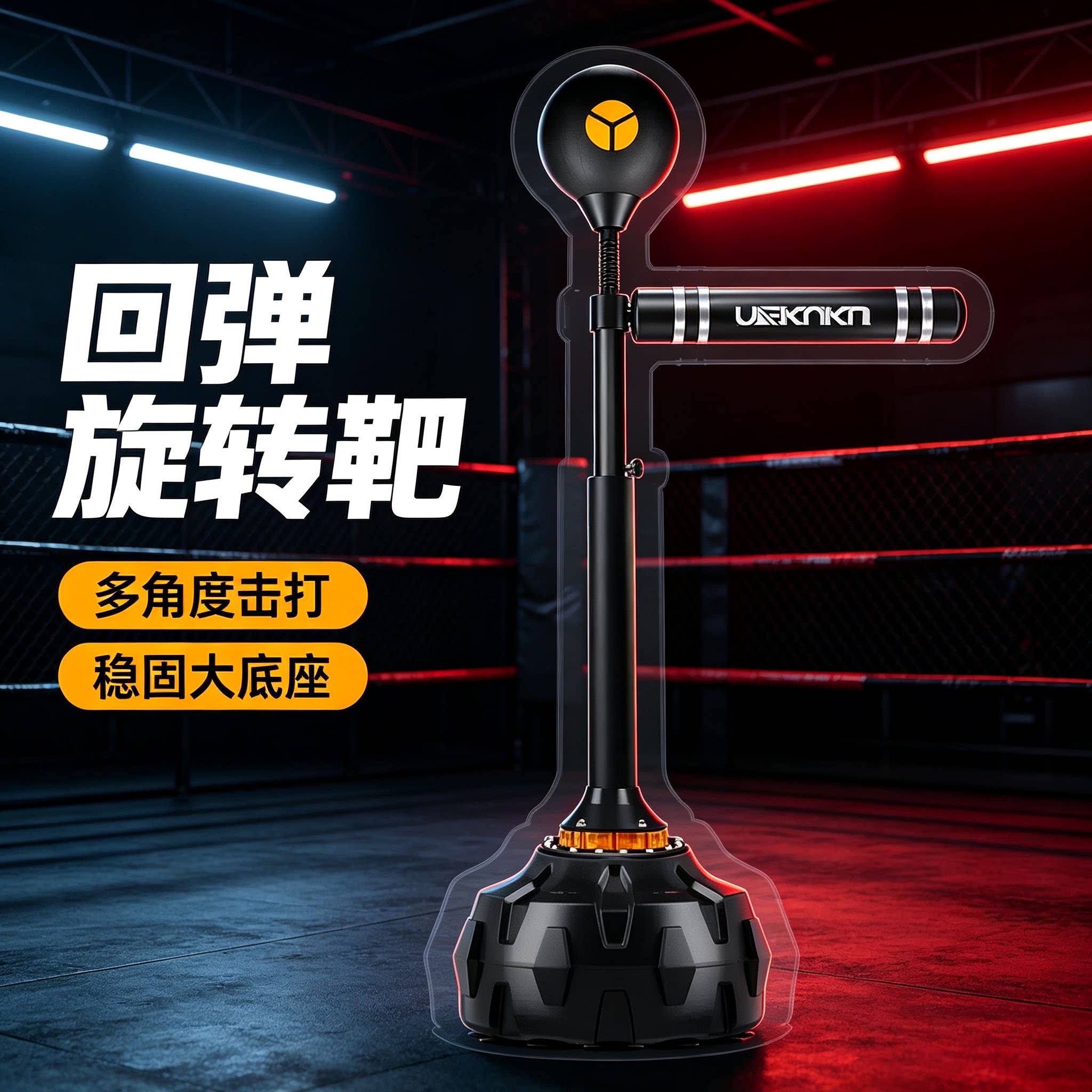全新款旋转靶反应力锻炼拳击器材图片