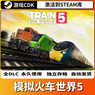Sim Steam正版 Train CDKey入库国区 World5 模拟火车世界5激活码