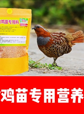 正宗竹鸡苗饲料小鸡苗通用高蛋白颗粒营养料易消化促吸收一斤包邮