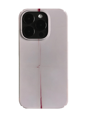 红色线条艺术小众适用高级感卡通iPhone16pro+苹果15promax菲林手机壳新款13/1214proVIVO90