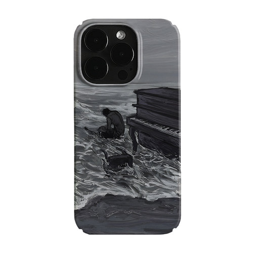 手绘老人与海艺术小众适用于iPhone18promax苹果17promax菲林手机壳16pro新款14/15磁吸13pro华为p90pro
