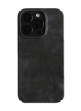 高级感黑色冷淡风艺术小众适用高级感卡通iPhone14pro+苹果15promax菲林手机壳新款13/12VIVO90