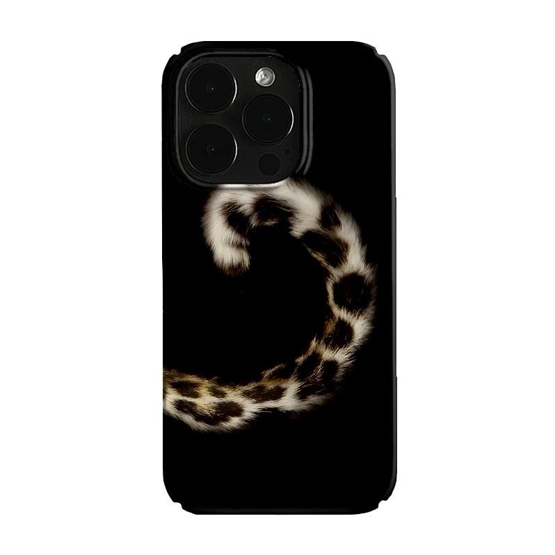 美丽豹尾艺术小众适用高级感卡通iPhone16pro+苹果15promax菲林手机壳新款13/1214proVIVO90