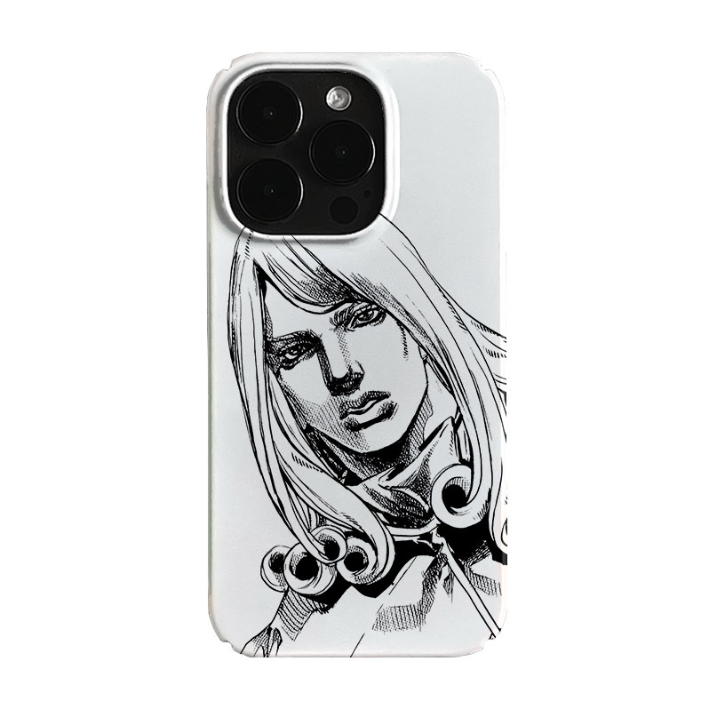 jojo奇妙冒险大总统艺术小众适用高级感卡通iPhone16pro+苹果15promax菲林手机壳新款13/1214proVIVO90图片