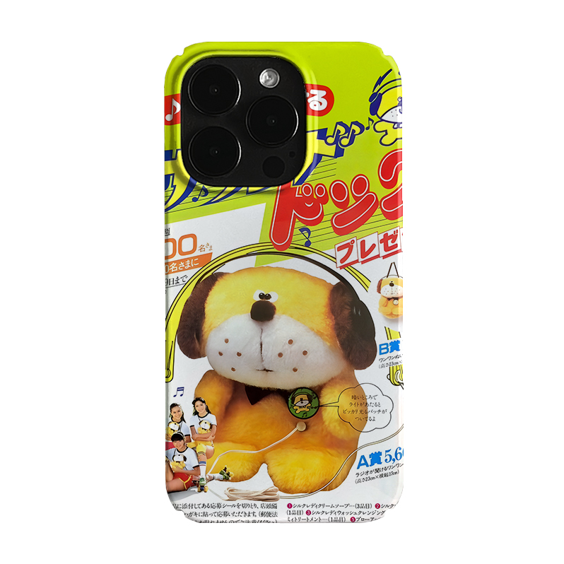 耳机玩偶小狗艺术小众适用高级感卡通iPhone16pro+苹果15promax菲林手机壳新款13/1214proVIVO90