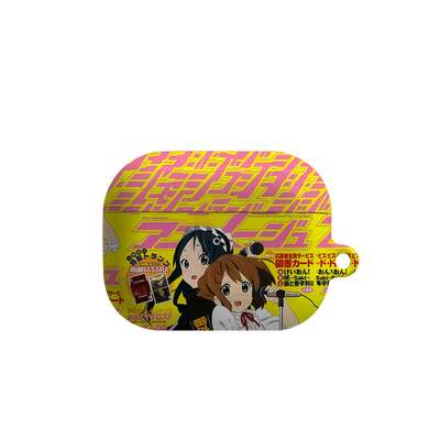 可爱动漫姐妹花艺术适用苹果耳机保护套airpodspro2无线蓝牙耳机壳三代airpod二代ipod耳机套airpods3菲林