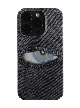 眼睛时尚潮流艺术小众适用高级感卡通iPhone14pro+苹果15promax菲林手机壳新款13/12VIVO90