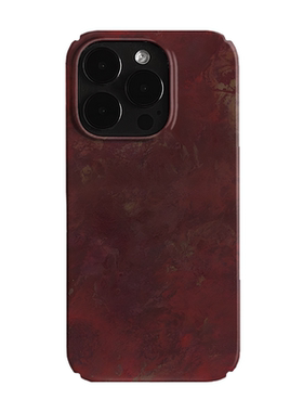 红色油画艺术小众适用高级感卡通iPhone14pro+苹果15promax菲林手机壳新款13/12VIVO90