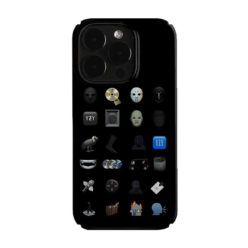 kanye侃爷表情符艺术小众适用高级感卡通iPhone16pro+苹果15promax菲林手机壳新款13/1214proVIVO90