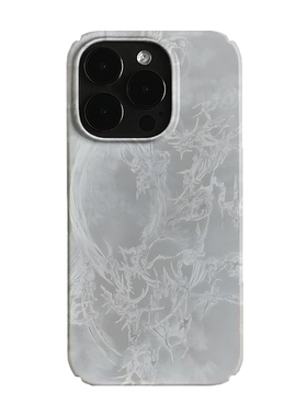 冰清玉洁小花艺术小众适用高级感卡通iPhone16pro+苹果15promax菲林手机壳新款13/1214proVIVO90