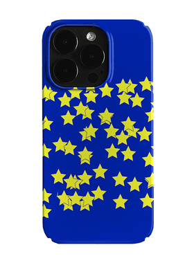 黄色星星艺术小众适用高级感卡通iPhone16pro+苹果15promax菲林手机壳新款13/1214proVIVO90