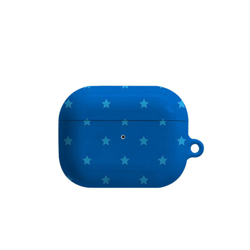 蓝色星星艺术适用苹果耳机保护套airpodspro2无线蓝牙耳机