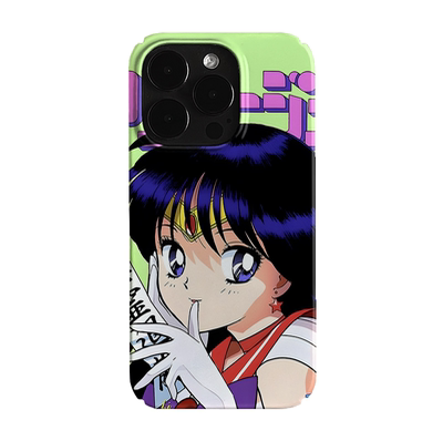 复古美少女昭和动漫二次元艺术潮流小众适用高级感卡通iPhone14pro+苹果15promax菲林手机壳新款13/12小米14