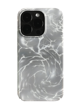 白色闪电艺术小众适用高级感卡通iPhone16pro+苹果15promax菲林手机壳新款13/1214proVIVO90