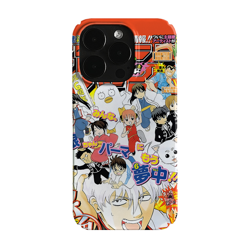 银魂动漫二次元银魂艺术小众适用高级感卡通iPhone16pro+苹果15promax菲林手机壳新款13/1214proVIVO90