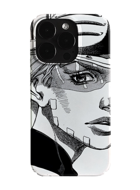 JOJO动漫二次元艺术潮流小众适用高级感卡通iPhone17pro+苹果16promax菲林手机壳新款14/15