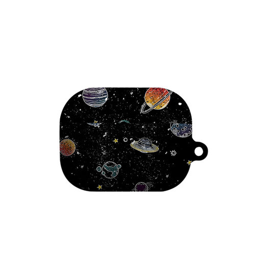 星球宇宙艺术适用苹果耳机保护套airpodspro2无线蓝牙耳机壳三代airpod二代ipod耳机套airpods3菲林
