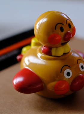 面包超人浮水公仔摆件复古玩具