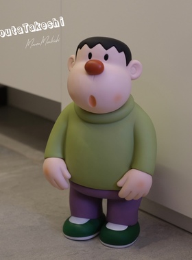 胖虎公仔复古手办装饰家居摆件