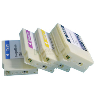 T7531成品墨盒适用爱普生EPSON 6593 8093 8593颜料墨水盒 WF6093