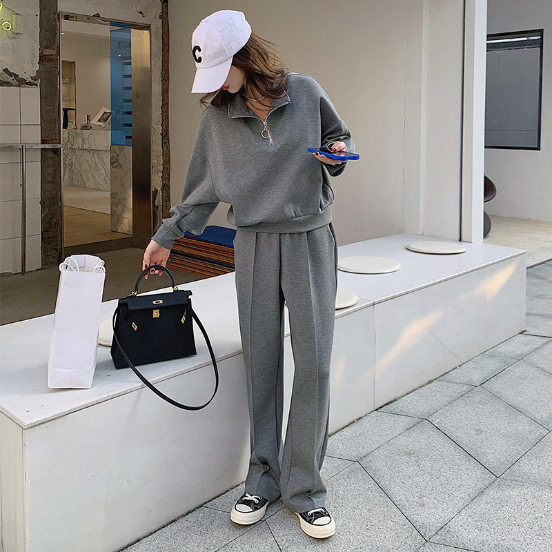 现货春季新款时尚减龄卫衣两件套077-2222-P115控188无差价,女装套装/套裙,浙宝100