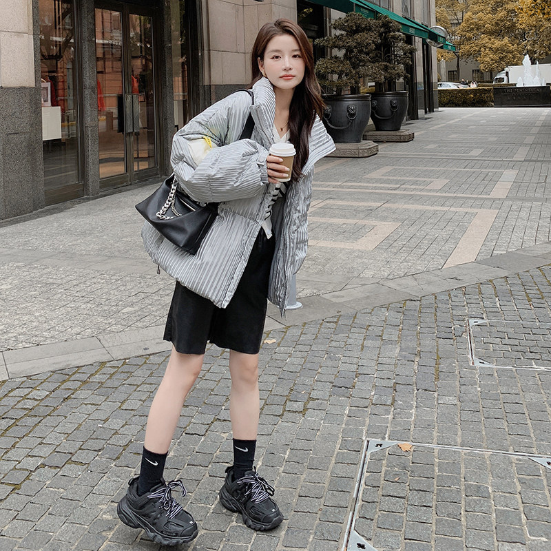 ，数据很好，可主推潮牌短款衣外套077-2303-P150-k218,女装棉衣/棉服,浙宝100