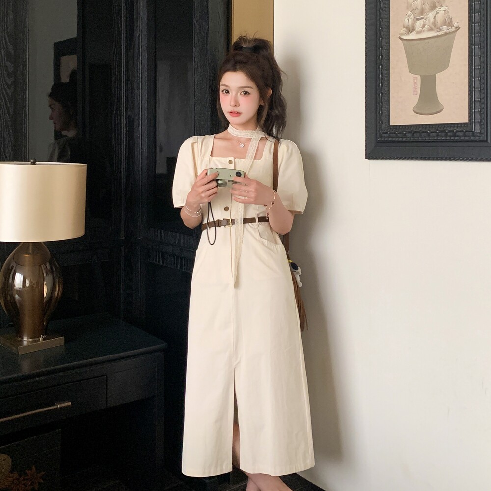 主推，韩版甜美显瘦气质连衣裙8623-p120-k178,女装连衣裙,浙宝100