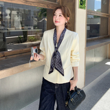 [现货】新款时尚个性小西装外套【配丝巾】ZB100-8661p125-k178，女装套装/套裙，浙宝100