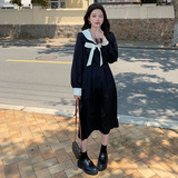 法式甜美气质连衣裙秋季X010-P-100控169无差价，女装连衣裙，浙宝100