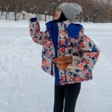 有现货 短款花色设计感羽绒服077-2203-P165-k248,女装棉衣/棉服,浙宝100, 有现货 短款花色设计感羽绒服077-2203-P165-k248,女装棉衣/棉服,浙宝100,