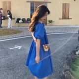 现货主推克莱因蓝连衣裙，数据很好，ZB100-2288-P95-K148，女装连衣裙，浙宝100