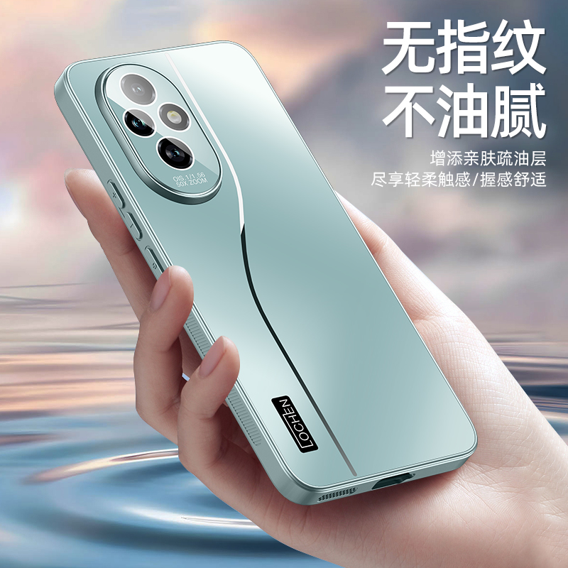 适用华为荣耀100手机壳Honor100pro保护套5G镜头膜全包MAA一AN00防摔MAAAN10硬壳por男女生pr0新款外壳高级感