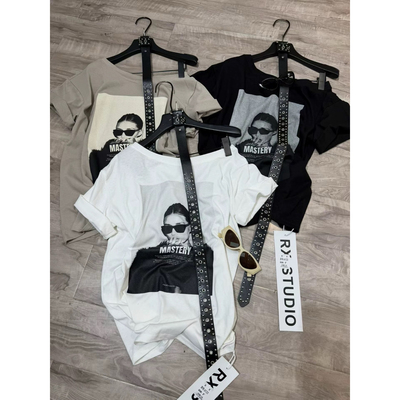 可可集ldquo复古做旧rdquo早春新款韩版宽松显瘦百搭短袖T恤