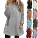 Sweat Women Independent 2025 Sleeve Temu Long Plush Pocket