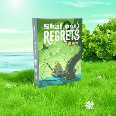 浅滩鱼悔 Shallow Regrets桌游卡牌策略渔海洋主题1-4人聚会游戏