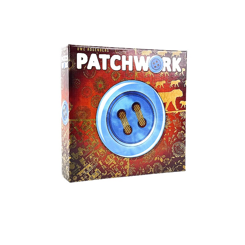 拼布十周年PATCHWORK桌游 双人对战休闲聚会卡牌游戏